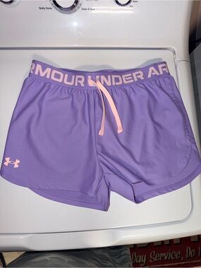 Under Armour Purple shorts-Girls
